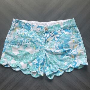 Lilly Pulitzer Scalloped Shorts